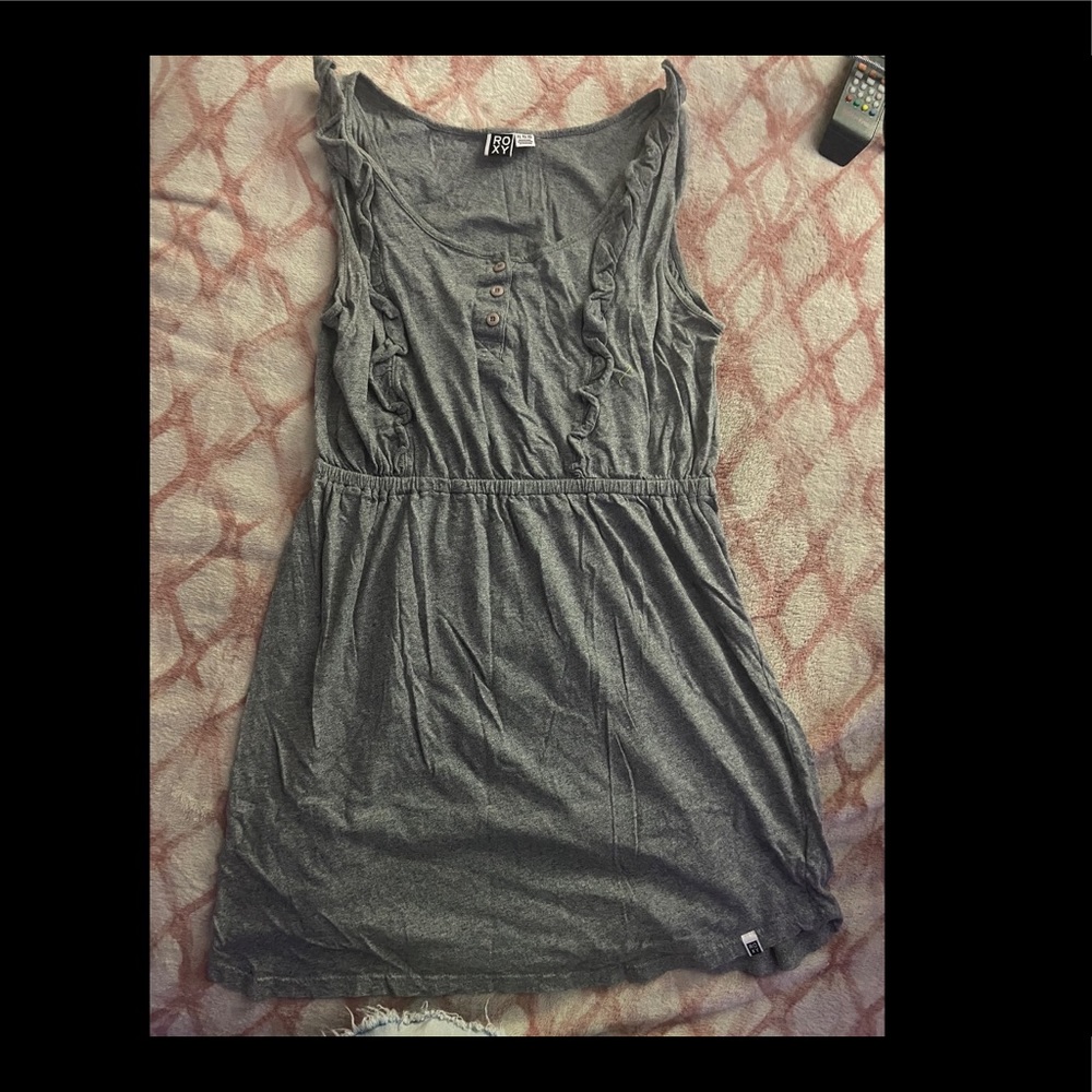 grey tank top dress